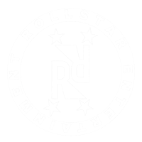 the rollstar entertainment logo on a black background